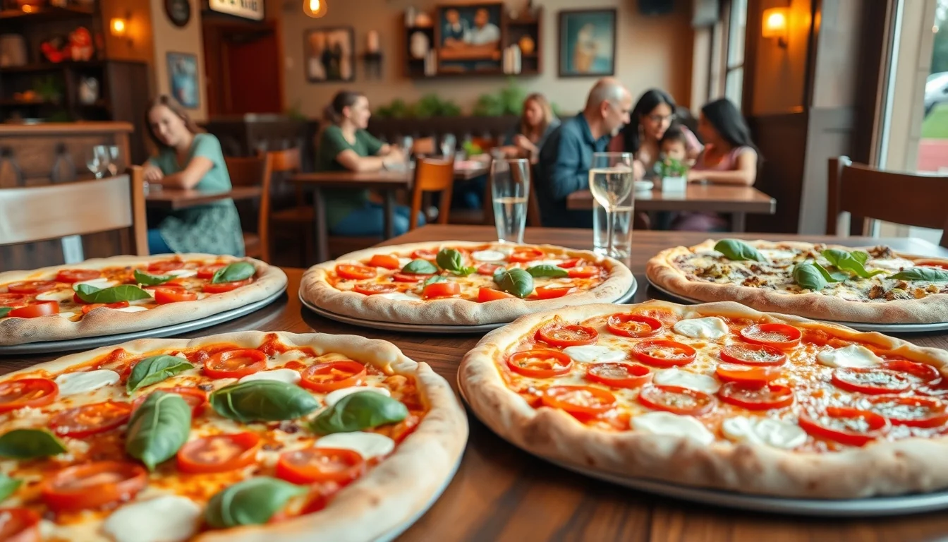 Frische Pizzen, große Auswahl